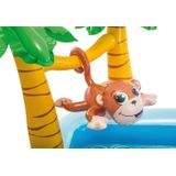 Intex - Play Center Jungle Adventure Planschbecken Pool Wasserrutsche aufblasbar