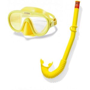 Intex Duikbril met Snorkel - Adventurer Set - Geel