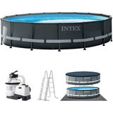Intex - Ultra xtr Frame Pool Komlpettset 488 x 122 cm (26326GN)