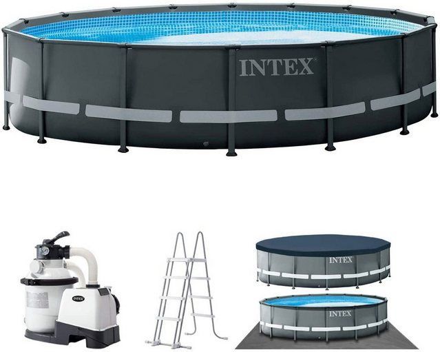 Intex - Ultra xtr Frame Pool Komlpettset 488 x 122 cm (26326GN)