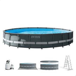 Zwembad Verwijderbaar Intex 26334 610 x 122 x 610 cm