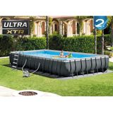 Intex Ultra XTR® Rectangular Frame Pool Set - Opzetzwembad - 975 x 488 x 132 cm