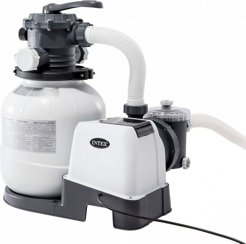Intex - Sandfilterpumpe 7900 l/h 26646