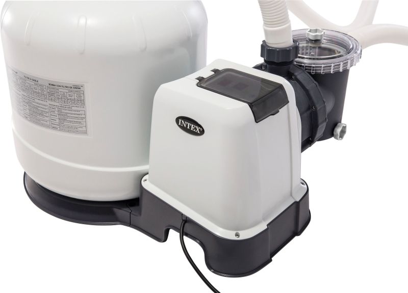 Intex - Krystal Clear Sandfilterpumpe 26648GS 10,5 m³/h