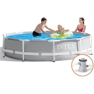 Intex Prism Frame™ Premium Pool Set - Opzetzwembad - Ø 305 x 76 cm met filterpomp