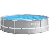 Intex - Aufstellpool Frame Pool Set Prism Rondo ø 366 x 99 cm mit Zubehör
