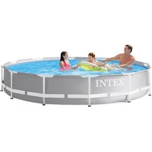 Intex Prism Frame™ Premium Pool Set - Opzetzwembad - Ø 366 X 99 cm