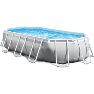 16FT6IN X 9FT X 48IN PRISM FRAME OVAL POOL SET