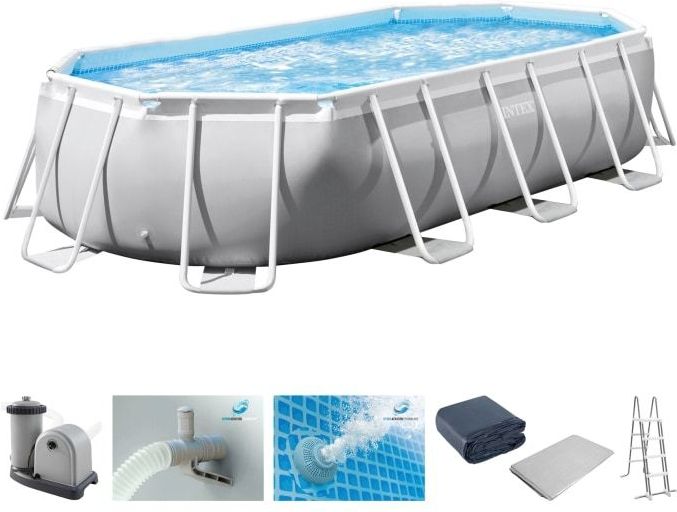 Intex Framepool "Prism Frame", (Set), 5-tlg., BxLxH: 274x503x122 cm