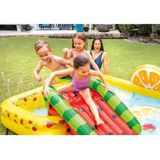 Intex Kinderzwembad - Glijbaan - Waterparadijs - Twee badjes - Fruit thema