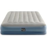 Intex 64118NP Pillow Rest Mid-Rise Luchtbed 152x203x30 cm Grijs/Blauw