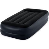 TWIN PILLOW REST RAISED AIRBED WITH FIBER-TECH BIP