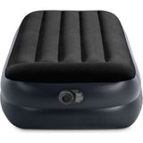 TWIN PILLOW REST RAISED AIRBED WITH FIBER-TECH BIP