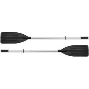 Intex - Aluminium Peddelset - 137 cm - Lichtgewicht - Duurzaam - Kunststof Bladen