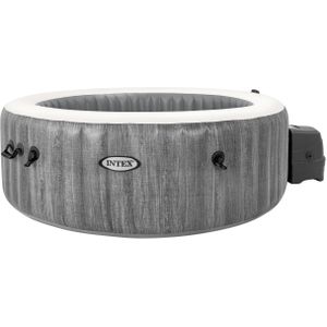 Intex PureSpa Greywood Deluxe Round Bubble Massage Set 4-persoons (220-240 Volt)
