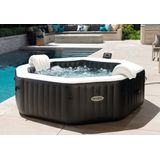 Intex - 28462 Whirlpool Pure spa Bubble Jet Massage 218x71cm aufblasbar 6 Personen