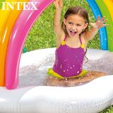 Intex 57140NP zwembaddouche regenboog-119 x 94 x 84 cm, kleurrijk