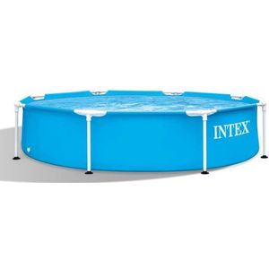 Intex Metal Frame Pool - Opzetzwembad - �Ø 244 cm x 51 cm