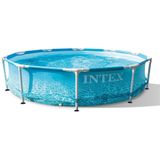 Intex Beachside Metal Frame™ Pool - Opzetzwembad - Ø 305 x 76 cm