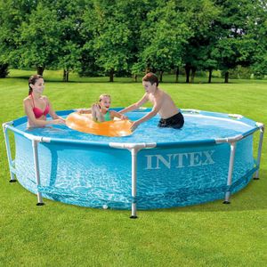 Intex Beachside Metal Frame™ Pool - Opzetzwembad - Ø 305 x 76 cm