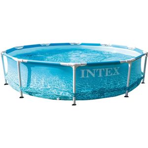 Intex Beachside opzetzwembad met filterpomp - 305x76cm - Blauw