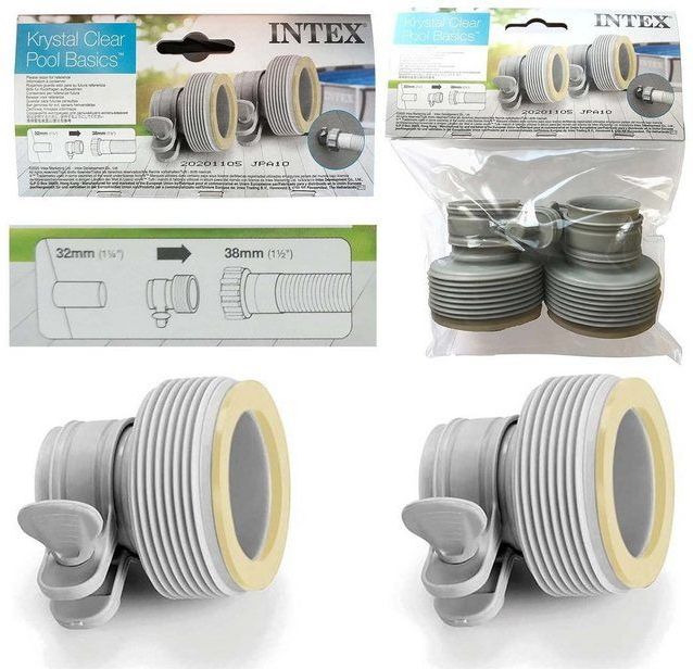 Intex 29061 Adapter b 32mm/38mm Poolschläuche Poolanschlüsse Ersatzteil