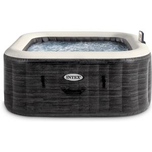 Intex - PureSpa Deluxe - Jacuzzi - Greystone - 4 Persoons - Bubble Massage