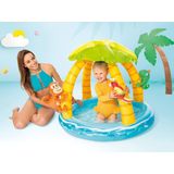 Intex Tropical Island Baby Pool - Opblaaszwembad - Ø 102 x 86 cm