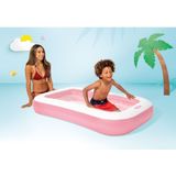 Intex Rectangular Pool - Baby Opblaaszwembad Roze - 166 x 100 x 25 cm