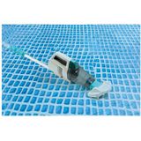 Intex - 28628 wiederaufladbarer Vakuum Pool Sauger ZR200, mit 280 cm Stange und zwei Saugköpfen 37x11x21 cm
