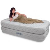 64488ND twin supreme air-flow airbed with fiber-tech rp (l x b x h) 191 x 99 x 51 cm Weiß - Intex