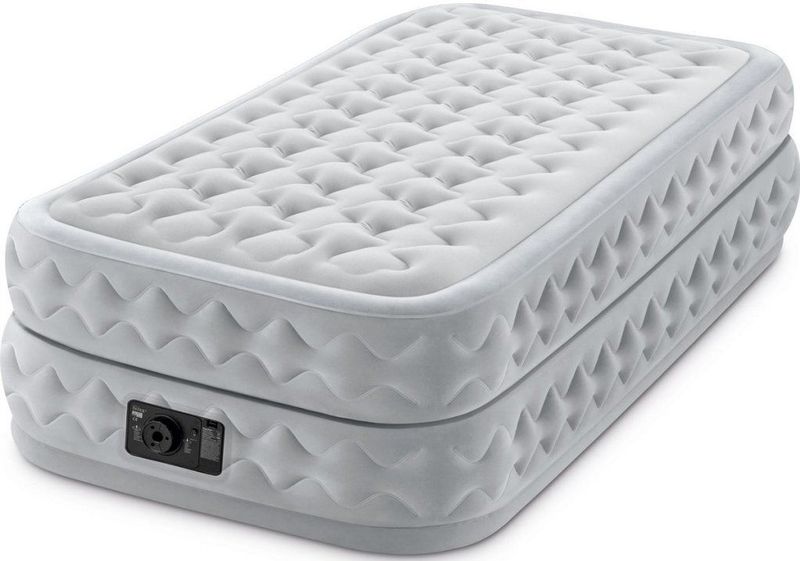 64488ND twin supreme air-flow airbed with fiber-tech rp (l x b x h) 191 x 99 x 51 cm Weiß - Intex