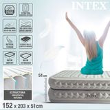 64490ND DuraBeam Supreme Luftbett (l x b x h) 203 x 152 x 51 cm Weiß - Intex