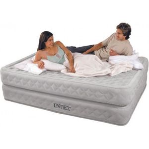 Intex Queen Supreme Air Flow Luchtbed met ingebouwde pomp 203x152x51