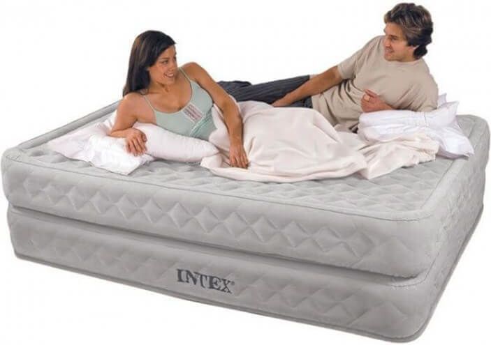 64490ND DuraBeam Supreme Luftbett (l x b x h) 203 x 152 x 51 cm Weiß - Intex