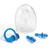 Intex - Oordopjes - Blauw - Kunststof - Met Neusclip en Opbergdoosje