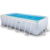 400 x 200 x 100 cm Intex Chevron Prism Frame Pool Set Rechteck