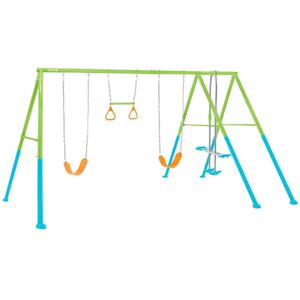 INTEX 44130 - 4er Schaukel-Set (467x254x211cm) Schaukel Stahlgerüst