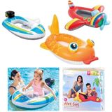 Intex Opblaasboot 3 PER STUK ! 107*94 cm 59380