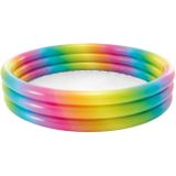 Intex aufblasbare Schwimmbad Regenbogen Ombre