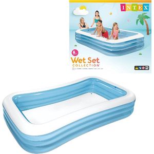 Intex Quick-Up zwembad Swimcenter Family voor kinderen, bxlxh: 183x305x56 cm