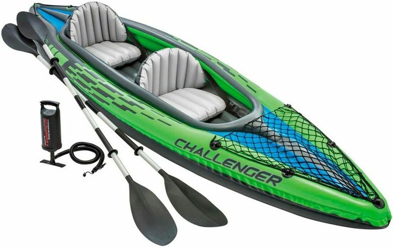 INTEX Aufblasbares Kajak Challenger K2 351 x 76 x 38 cm 68306NP