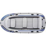 Intex Schlauchboot "Excursion 5", (Set, mit 2 Paddeln und Luftpumpe)