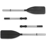 Intex Schlauchboot "Excursion 5", (Set, mit 2 Paddeln und Luftpumpe)