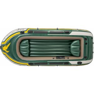 Opblaasbare Boot Intex Seahawk 4 Groen 351 x 48 x 145 cm