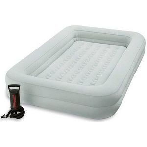INTEX 66810NP - Kinder-Reisebett - mit Handpumpe (71x132x10cm) Luftbett Reisebett Kinderbett