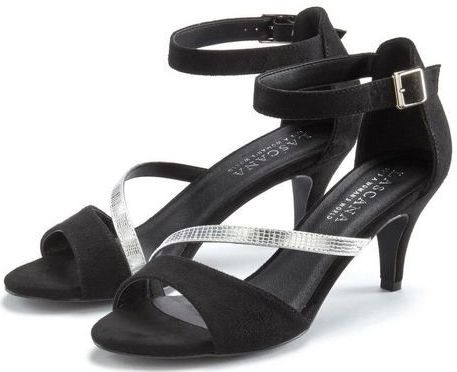 LASCANA Sandalette, mit raffiniertem Riemchen