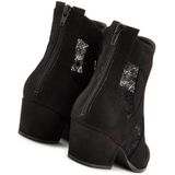 LASCANA Stiefelette, mit Spitze & bequemen Blockabsatz, Cowboy Boots, Westernstiefel