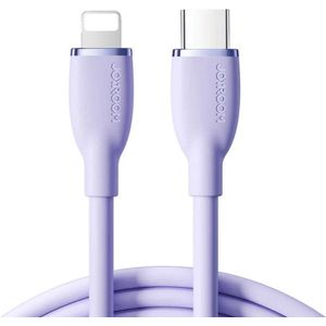 30W USB C to Lightning Cable, 1.2m, Color: Purple (SA29-CL3)