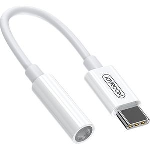 Joyroom Adapter USB USB-C - Jack 3.5mm wit (JYR198)